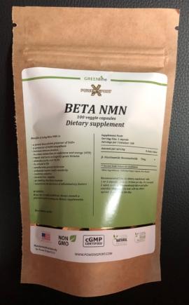 Beta NMN  - green line